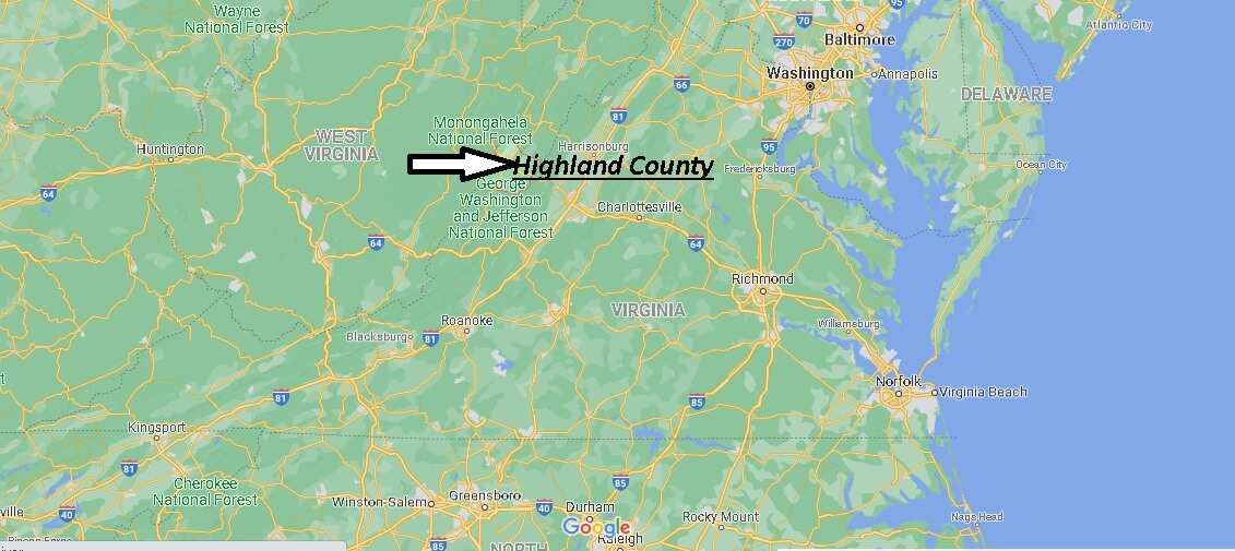 Where is Highland County Virginia
