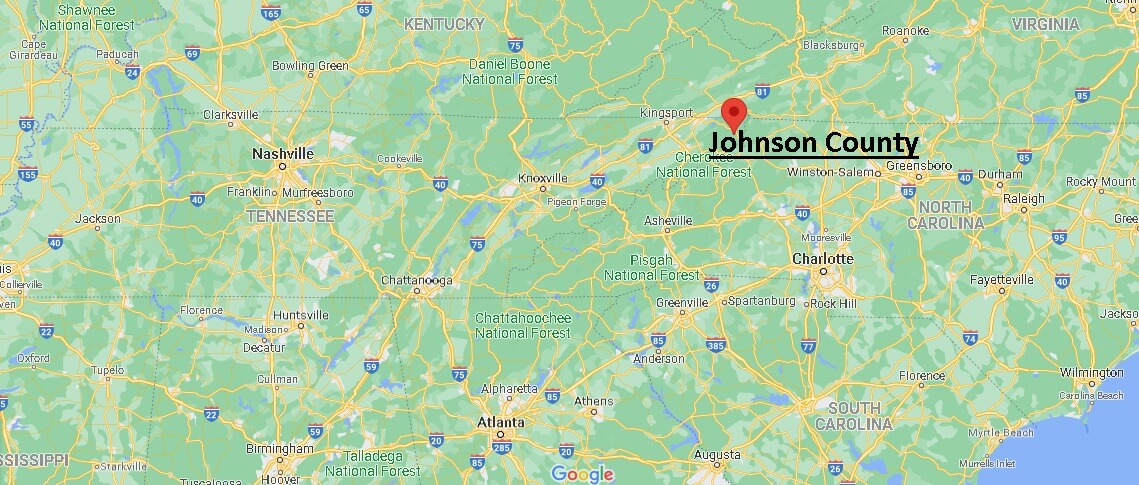 Where is Johnson County Tennessee