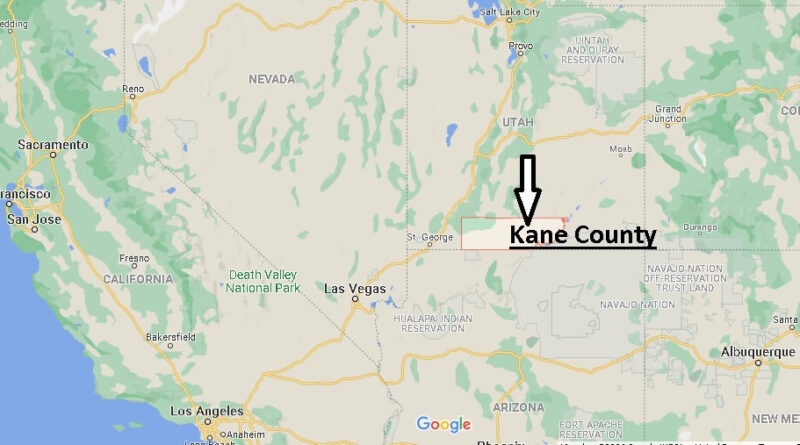 Where is Kane County Utah