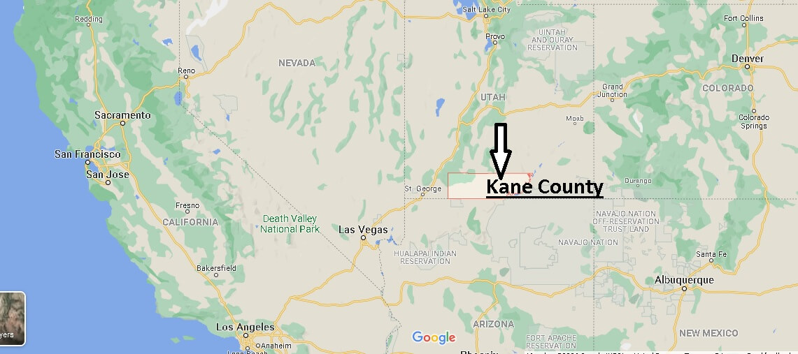 Where is Kane County Utah
