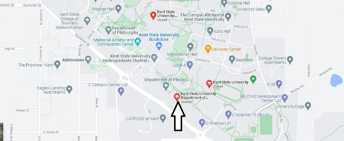 Where is Kent State University Located