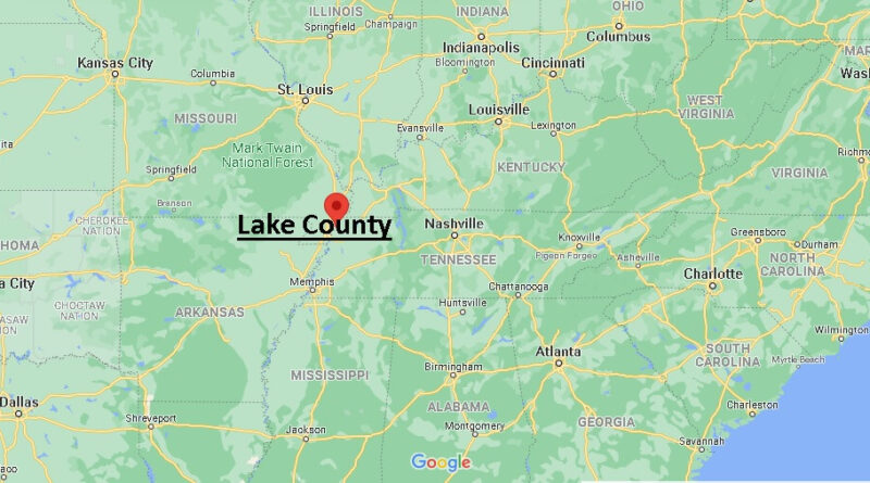 Where is Lake County Tennessee