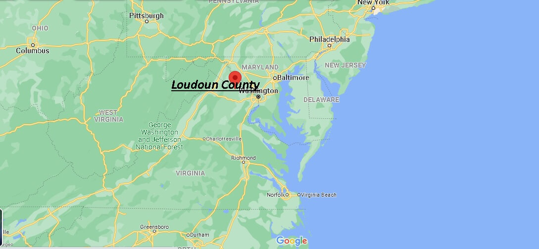 Where is Loudoun County Virginia