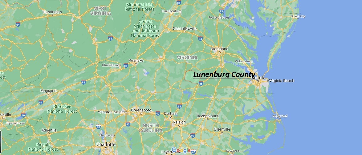 Where is Lunenburg County Virginia