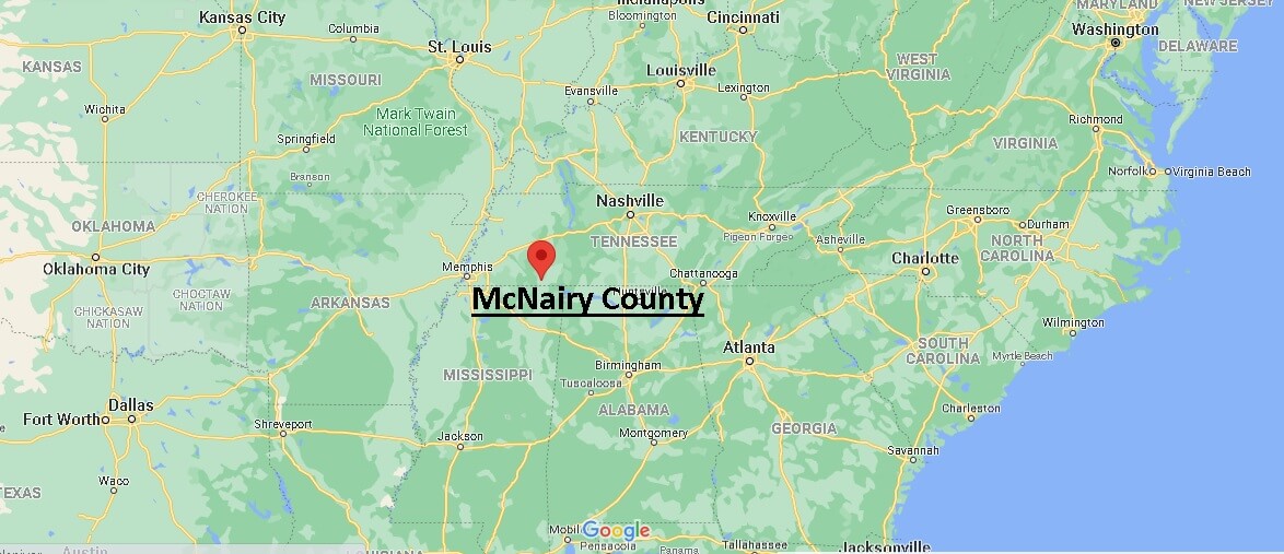 Where is McNairy County Tennessee