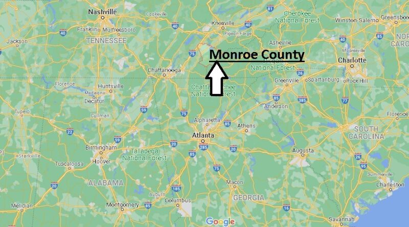 Where is Monroe County Tennessee