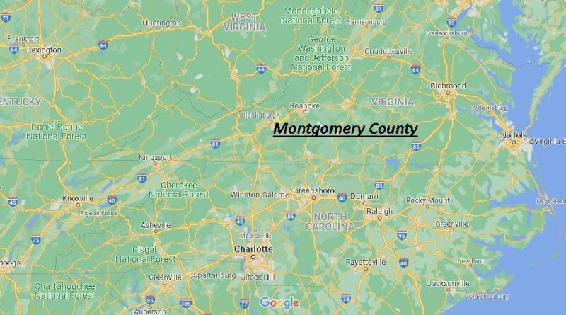 Where is Montgomery County Virginia