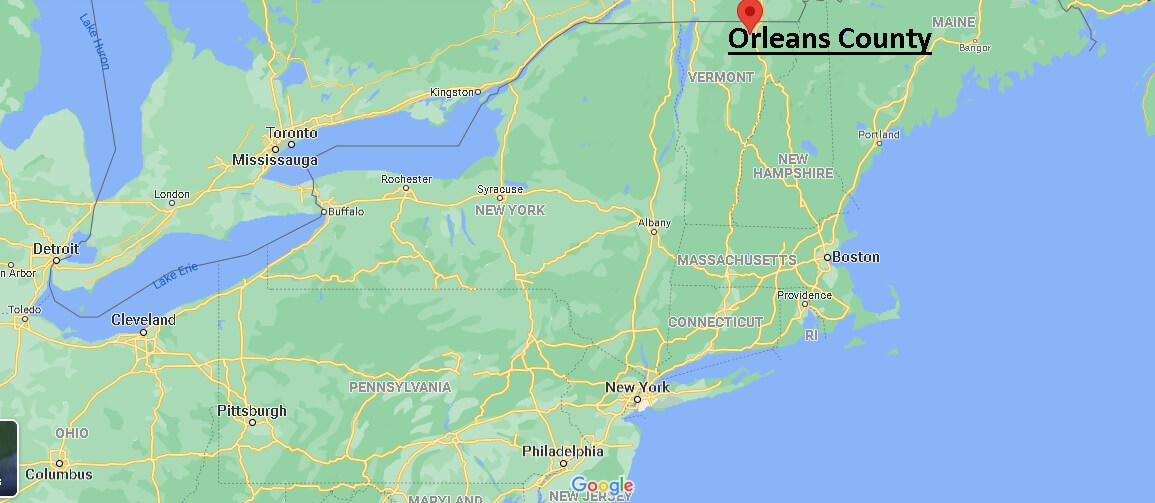 Where is Orleans County Vermont
