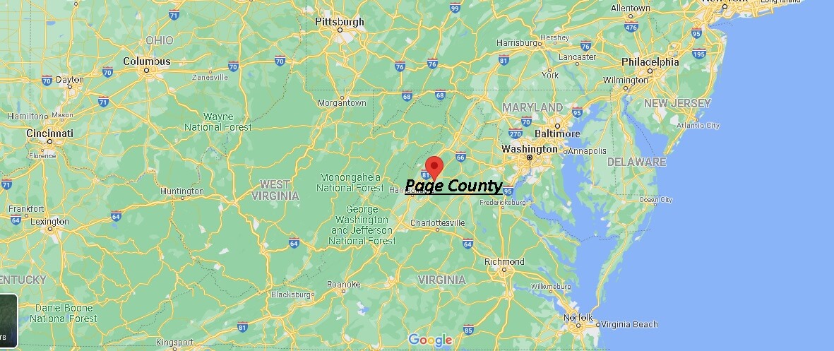 Where is Page County Virginia
