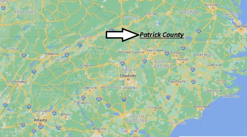Where is Patrick County Virginia