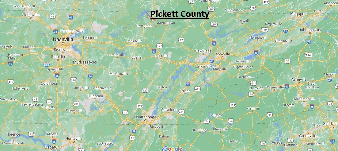 Where is Pickett County Tennessee