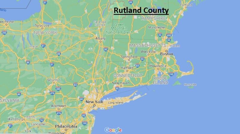 Where is Rutland County Vermont