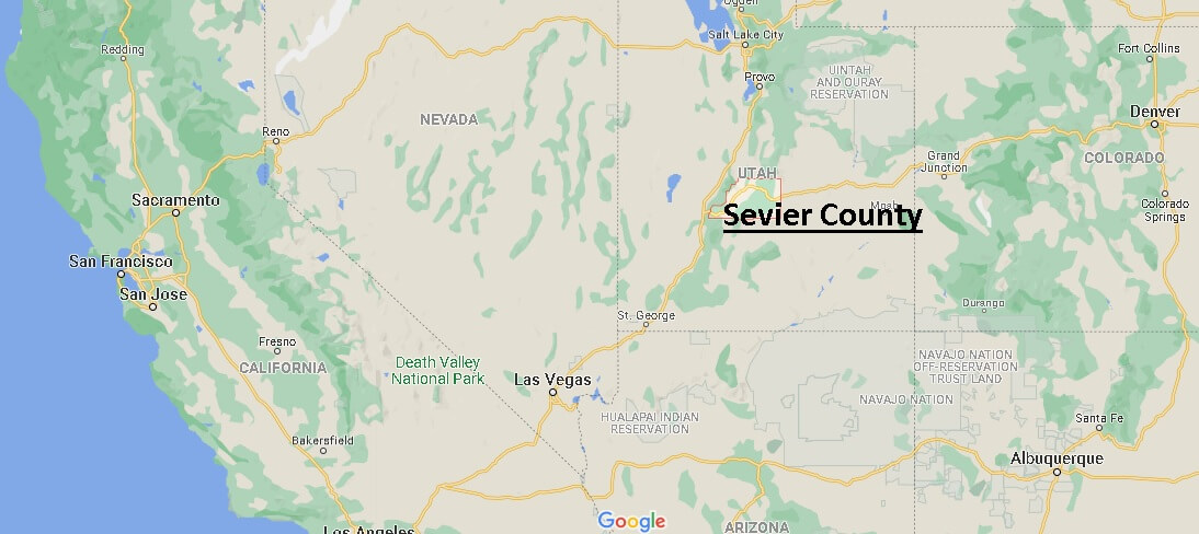 Where is Sevier County Utah