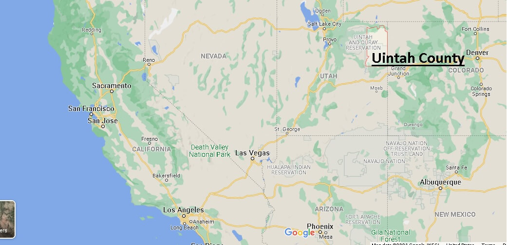 Where is Uintah County Utah