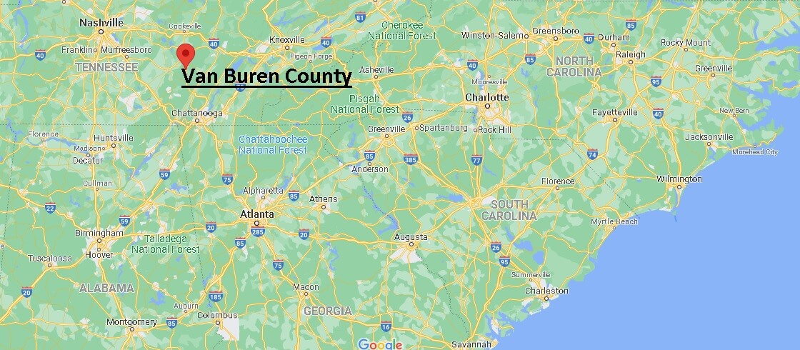 Where is Van Buren County Tennessee