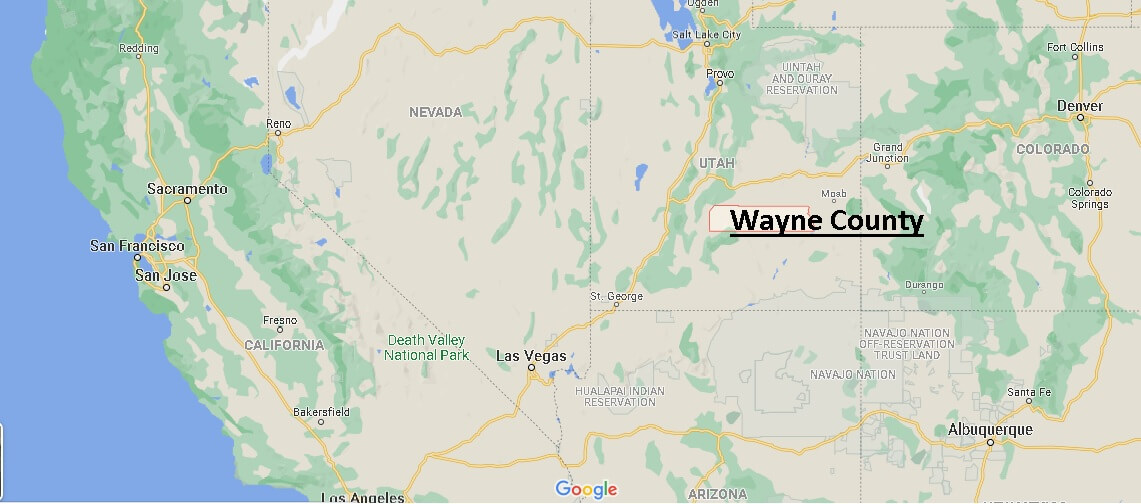 Where is Wayne County Utah