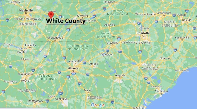 Where is White County Tennessee