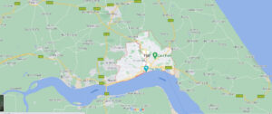 Map of Kingston upon Hull