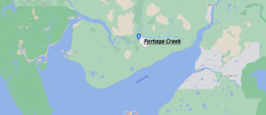 Map of Portage Creek