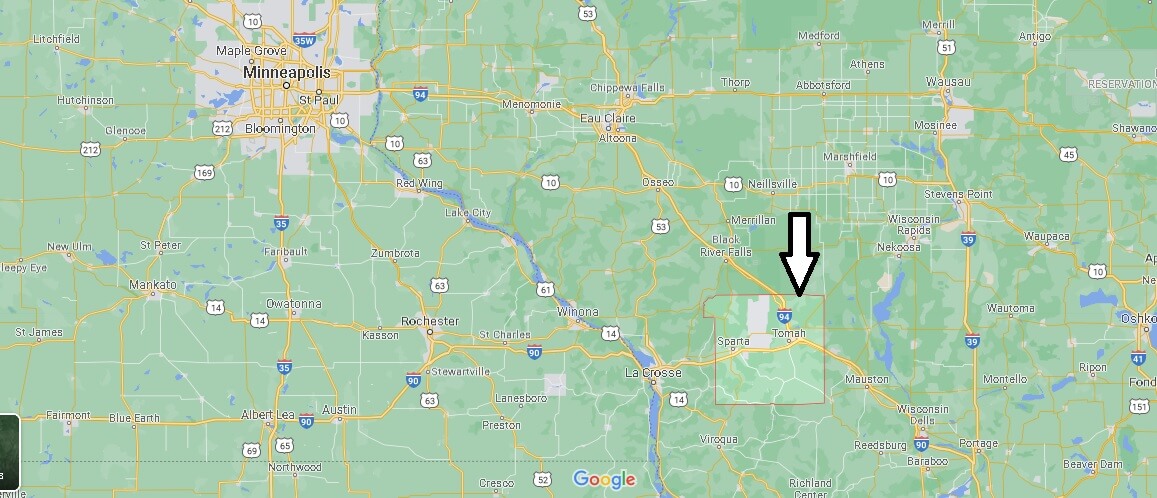 Monroe County Map