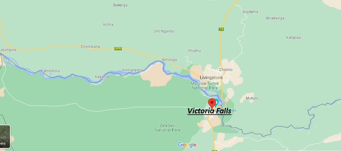 What country is Victoria Falls located in