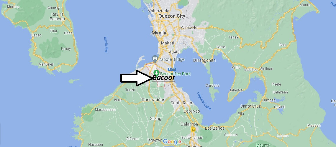 Where is Bacoor Philippines