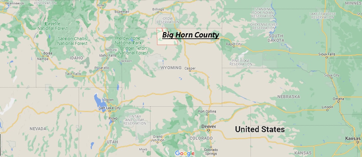 Where is Big Horn County Wyoming