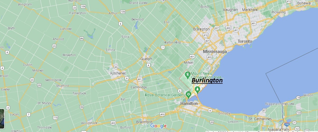 Where is Burlington, Canada