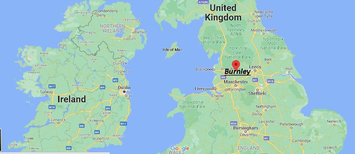 Where is Burnley England