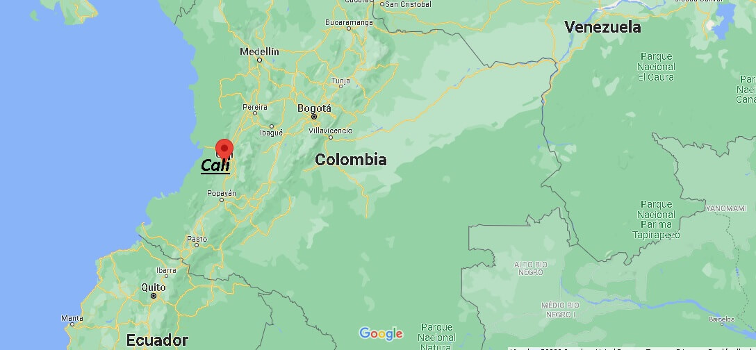 Where is Cali, Colombia