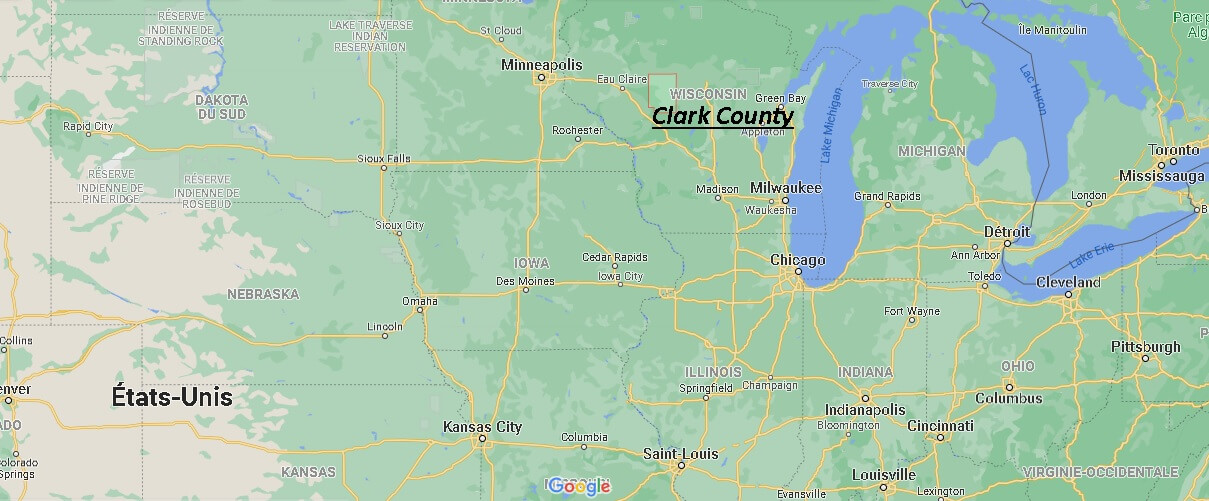 Where is Clark County Wisconsin