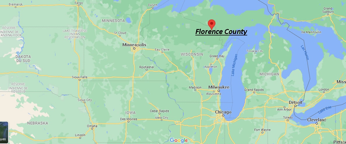 Where is Florence County Wisconsin