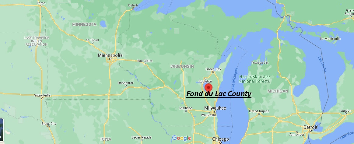 Where is Fond du Lac County Wisconsin