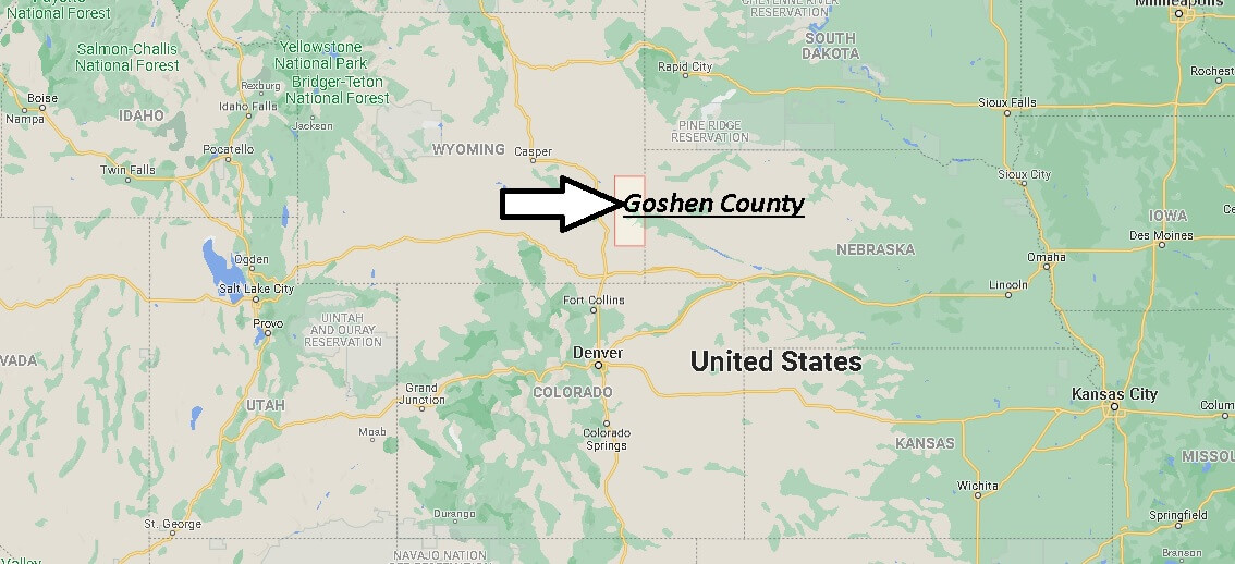 Where is Goshen County Wyoming