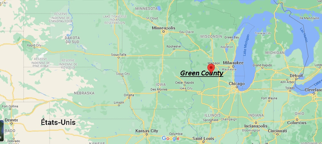 Where is Green County Wisconsin