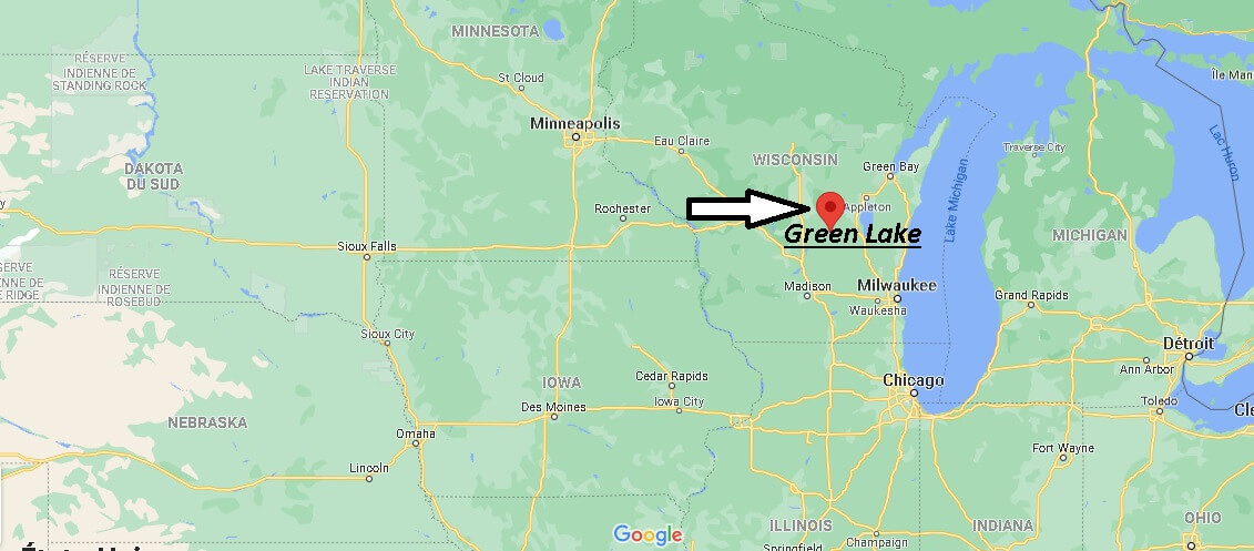 Where is Green Lake County Wisconsin