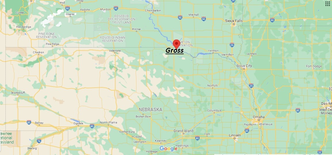 Where is Gross, Nebraska