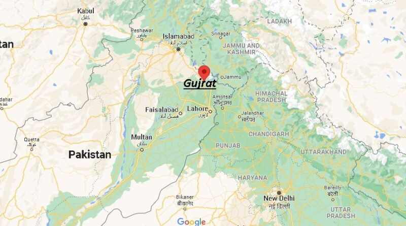 Where is Gujrat, Pakistan
