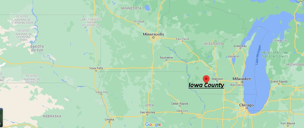 Where is Iowa County Wisconsin