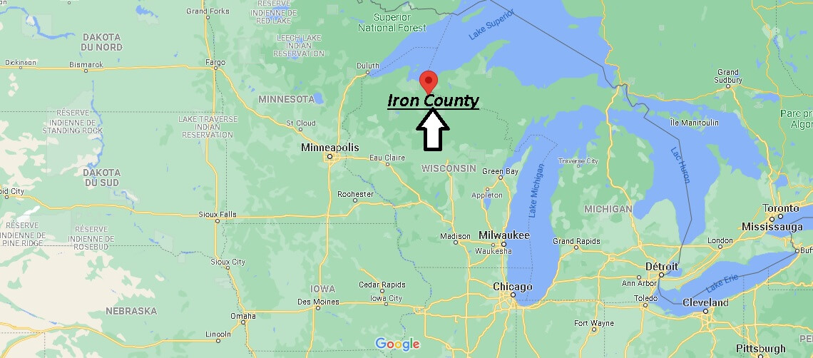 Where is Iron County Wisconsin