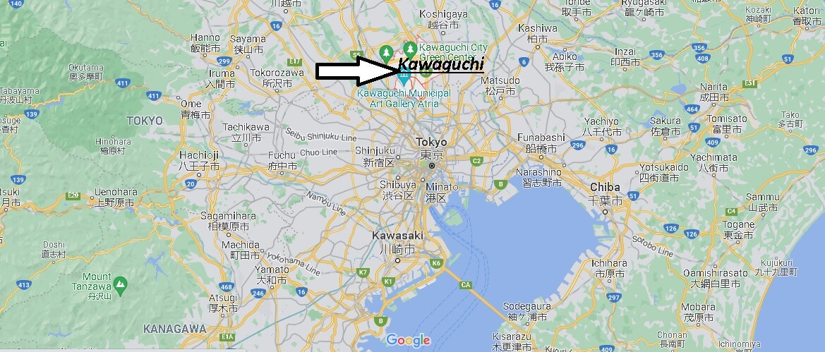 Where is Kawaguchi Japan