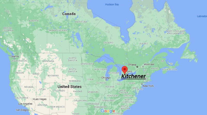 Where is Kitchener located in Canada