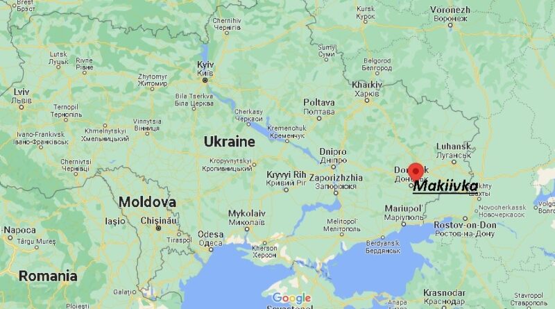 Where is Makiivka Ukraine
