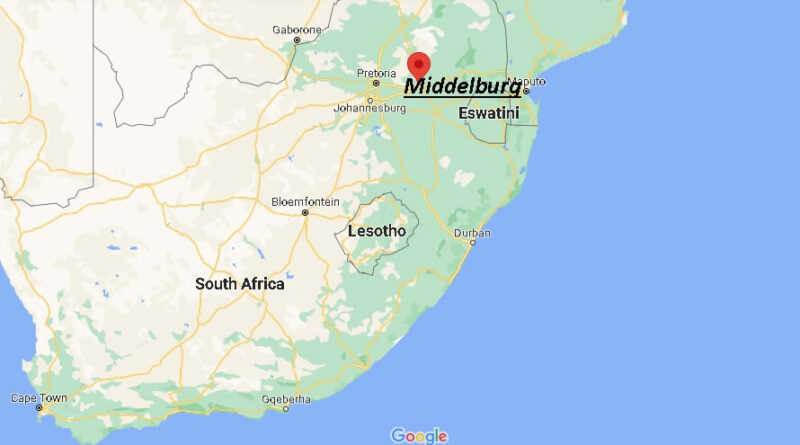 Where is Middelburg South Africa