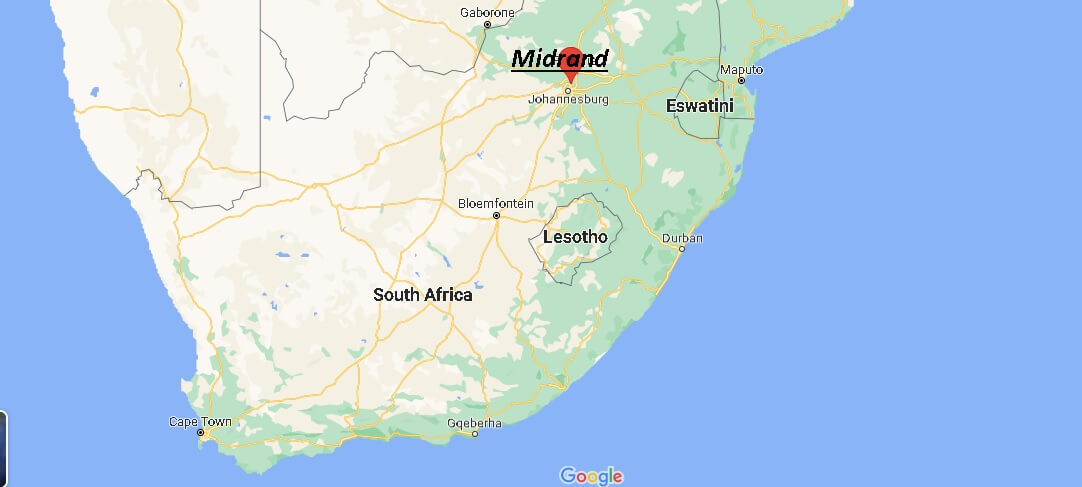 Where is Midrand, South Africa