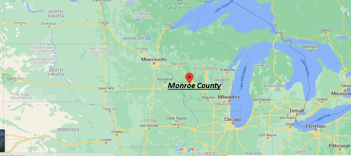 Where is Monroe County Wisconsin