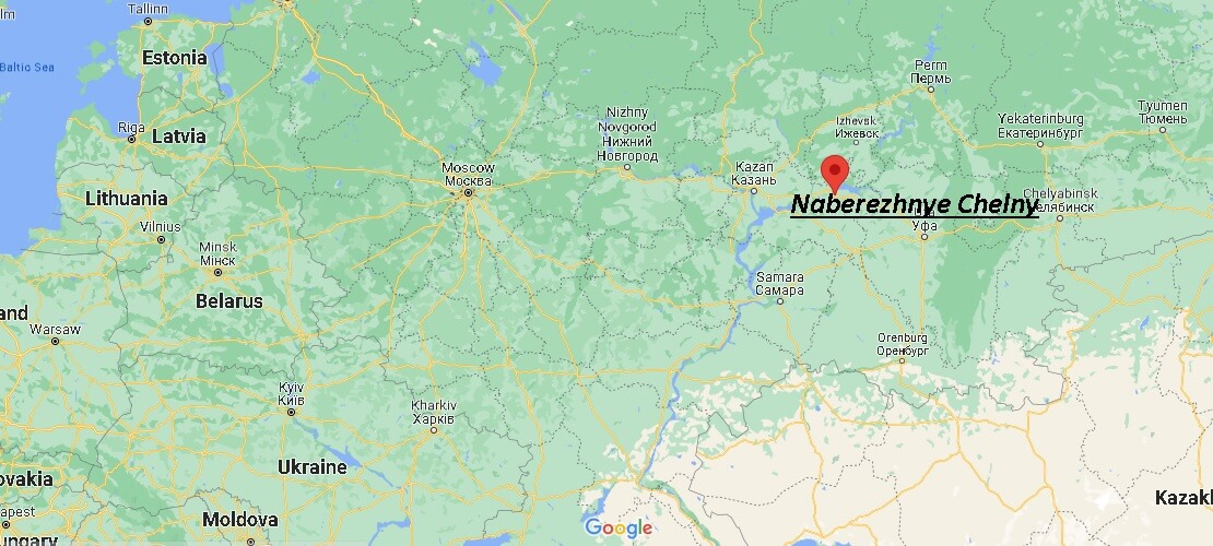 Where is Naberezhnye Chelny, Russia