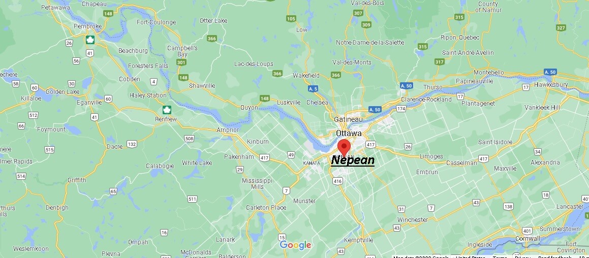 Where is Nepean, Canada