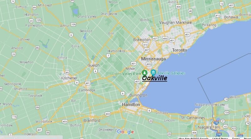 Where is Oakville, Canada