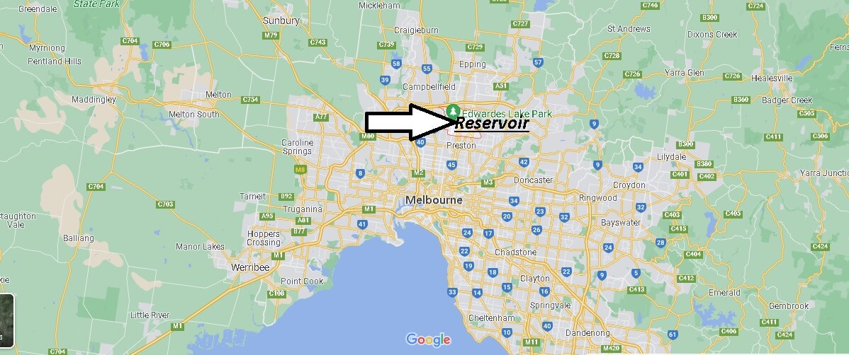 Where is Reservoir, Australia